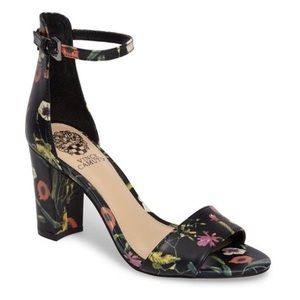 Vince Camuto Corlina Leather Ankle Strap Sandal 10